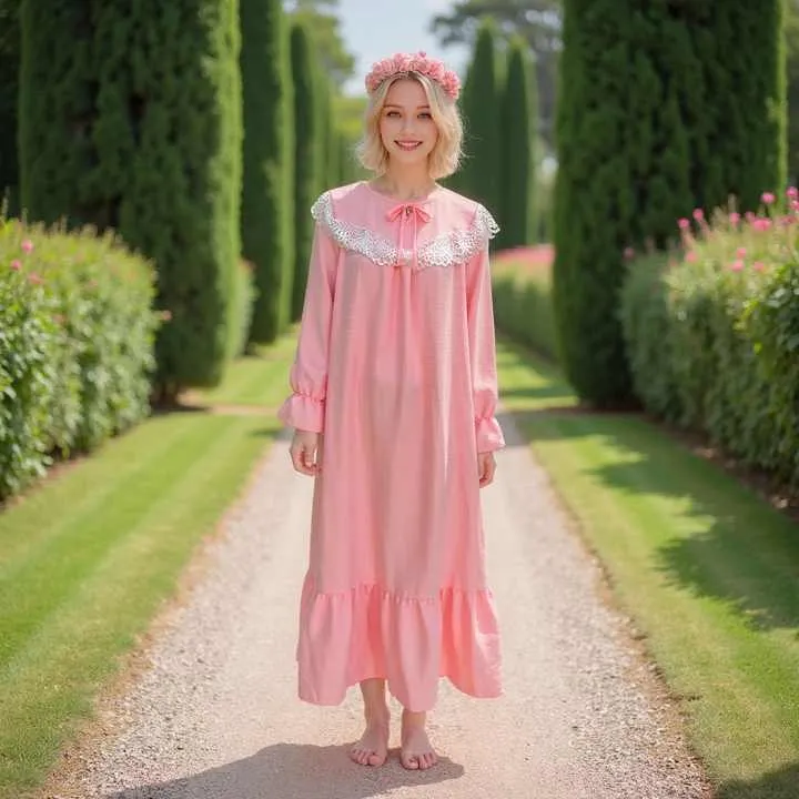 قميص نوم نسائي مثير وجميل ,Sexy and beautiful women's nightgown