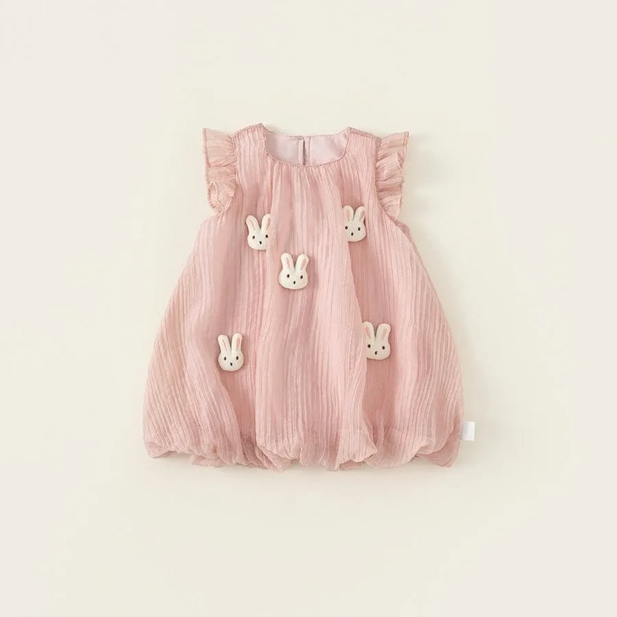 3D Animal Flower Bud Dress