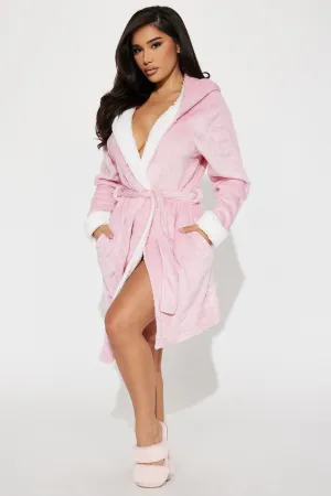 A Little Warmer PJ Robe - Pink