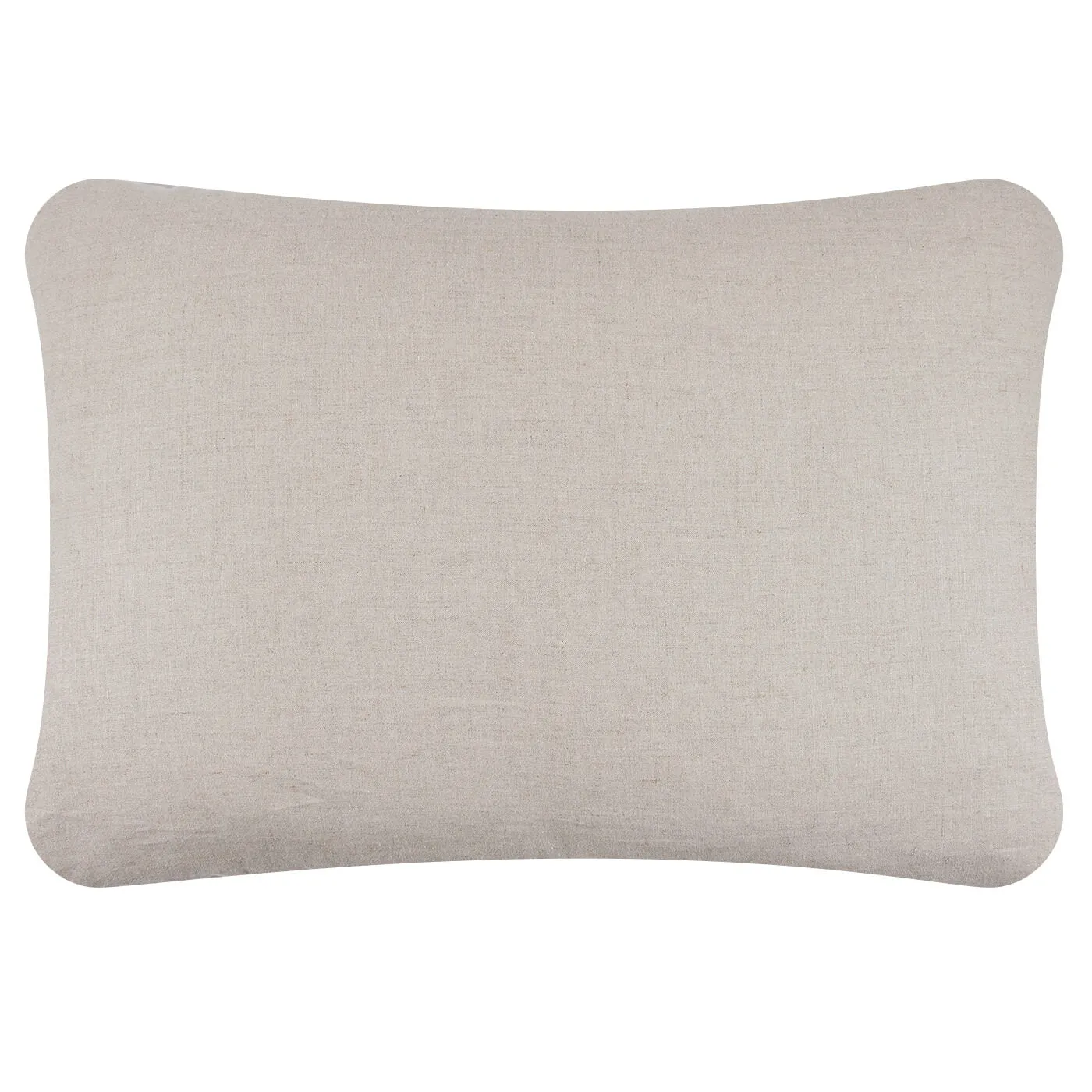 African Embroidery Pillow<br>Indigo I