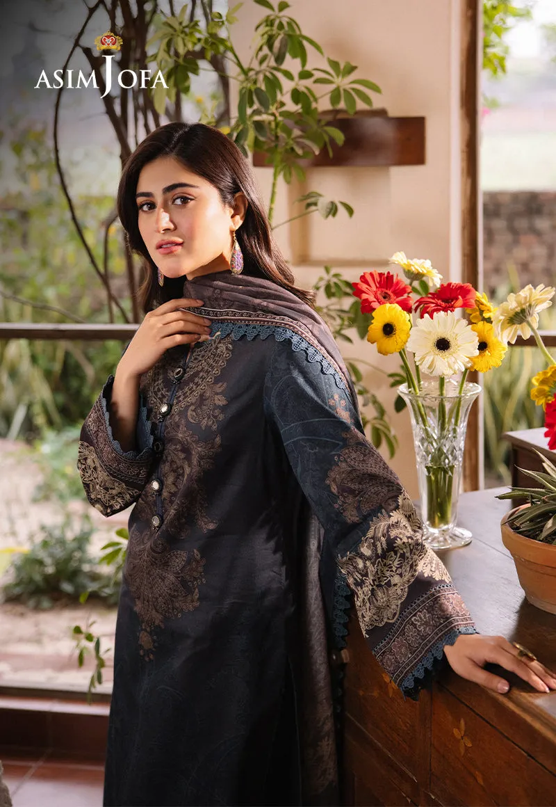 AJBU-11 PRINTED LAWN 3 PCS