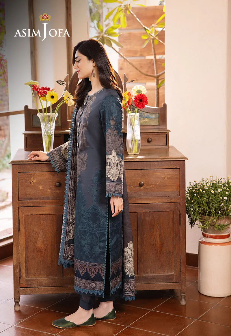 AJBU-11 PRINTED LAWN 3 PCS