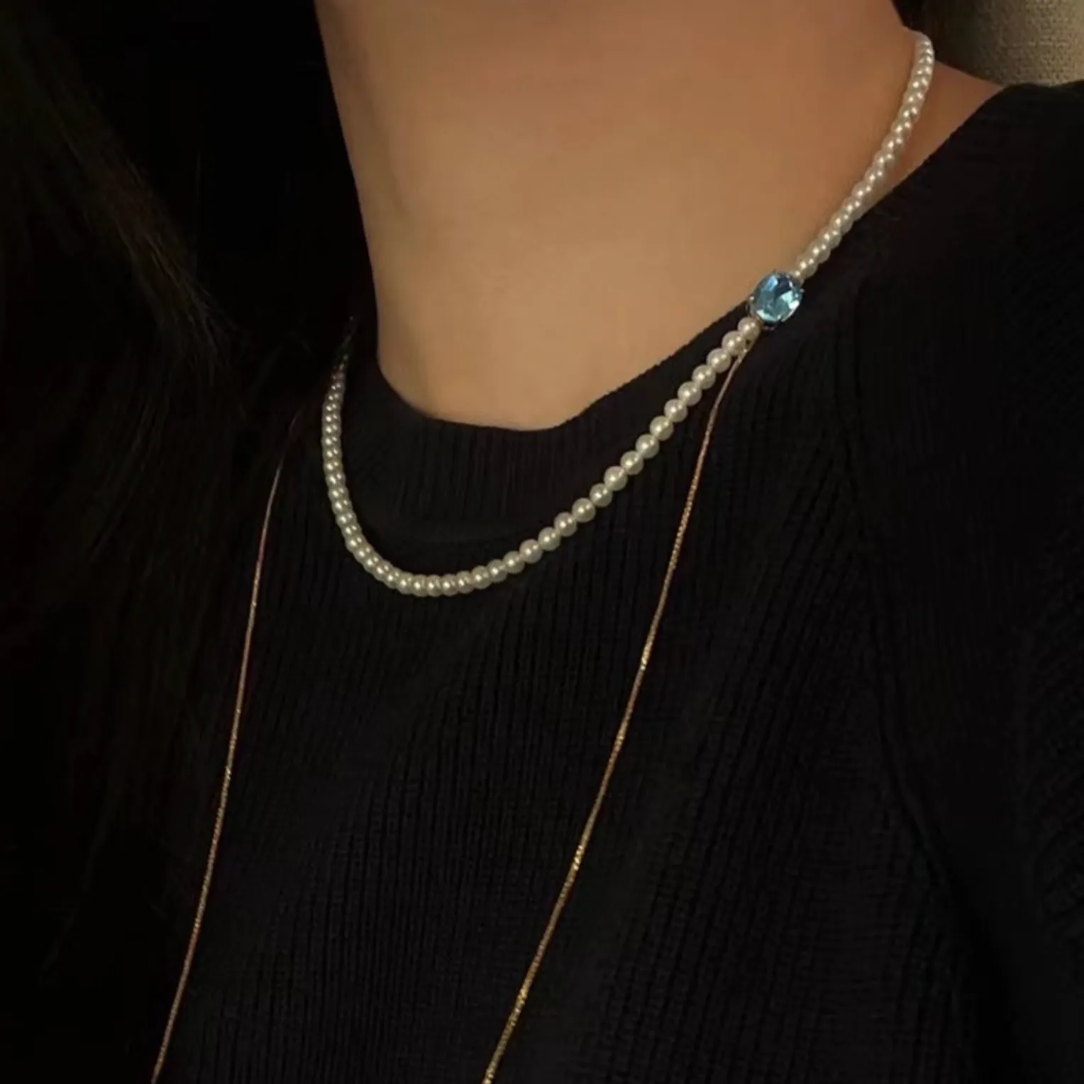 Alice Ocean Breath Pearl Chocker
