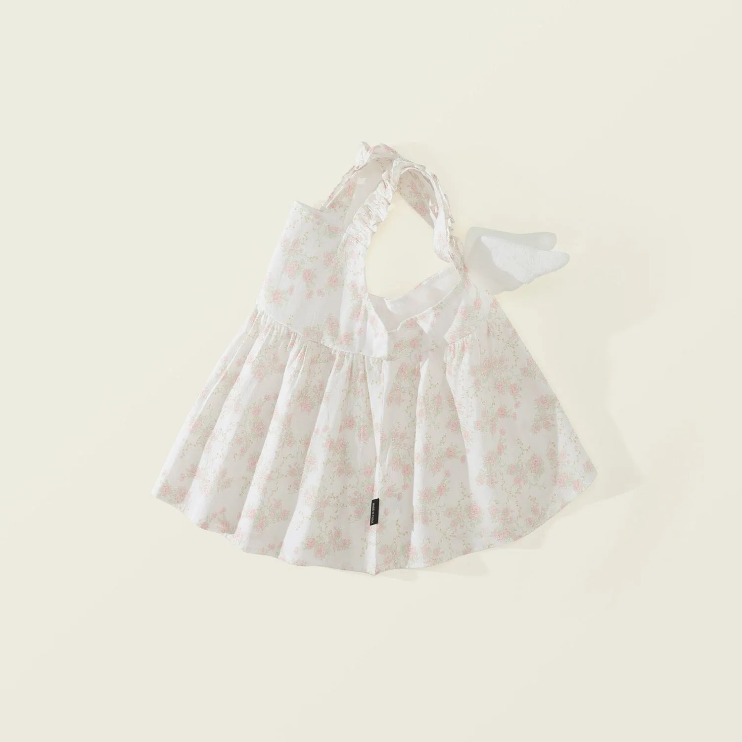 Angel Wing Floral Suspender Dress