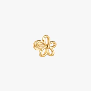 Blooming Flower Flatback Earring
