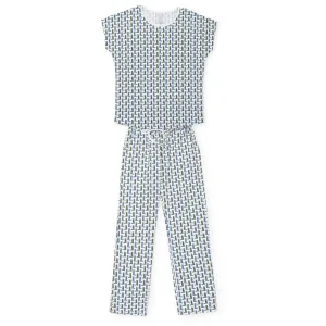 Blue Cowboy Boots Pants