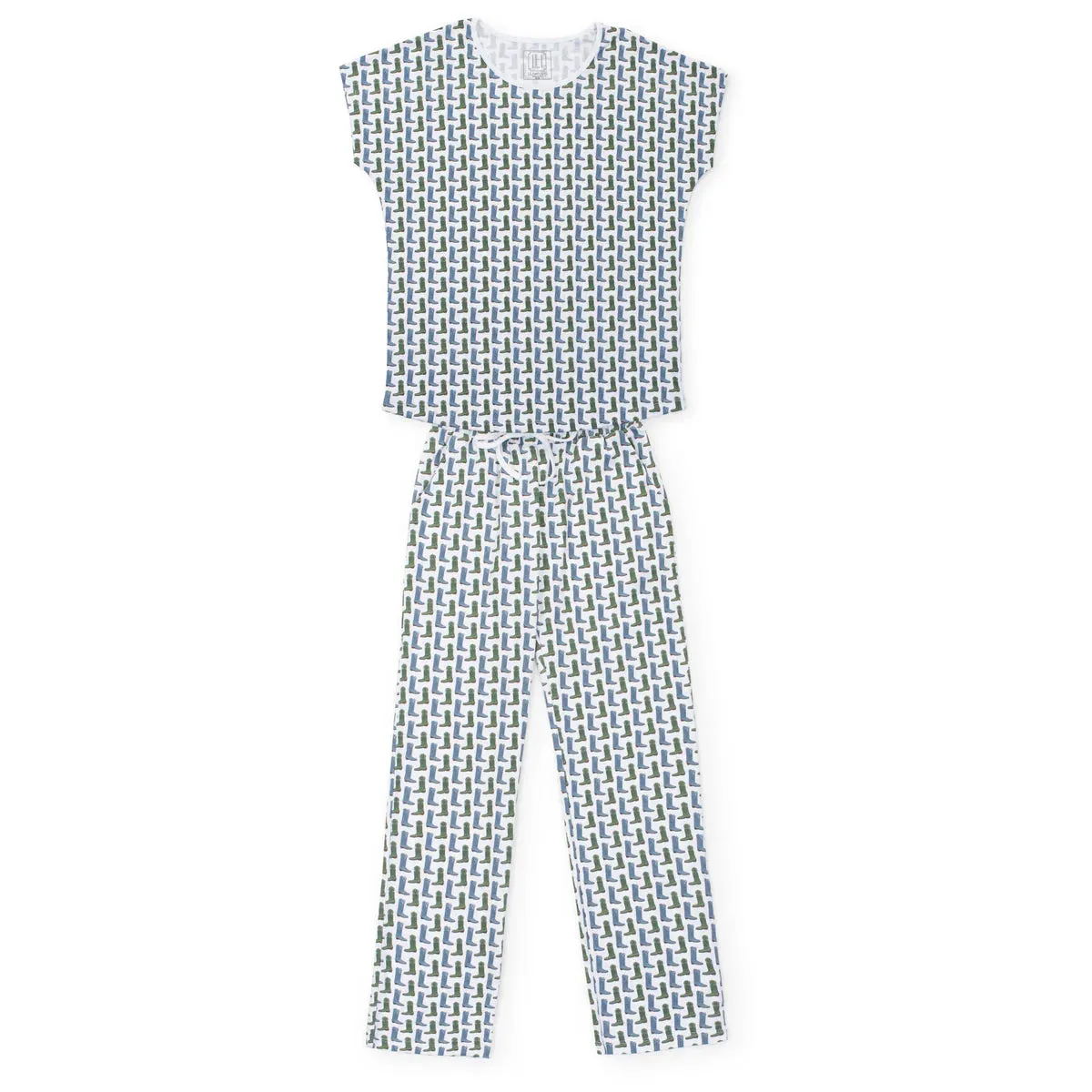 Blue Cowboy Boots Top