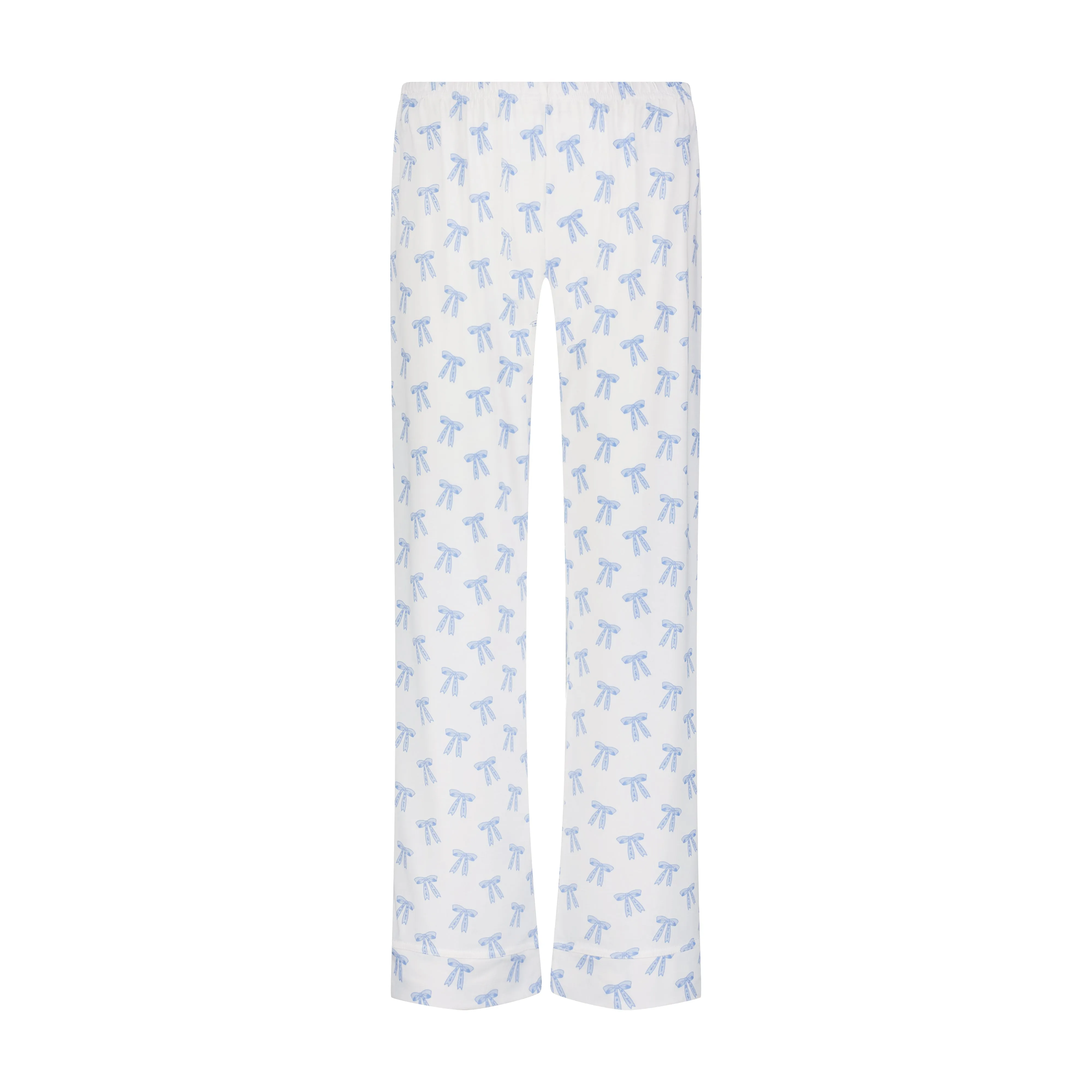 CHARLEY Pajama Set in BLUE FOREVER LOVE BOW Print -NEW COLOR