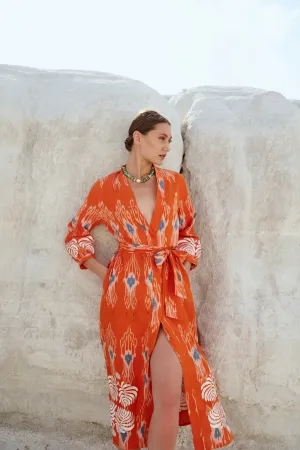 Chinkara Orange Robe