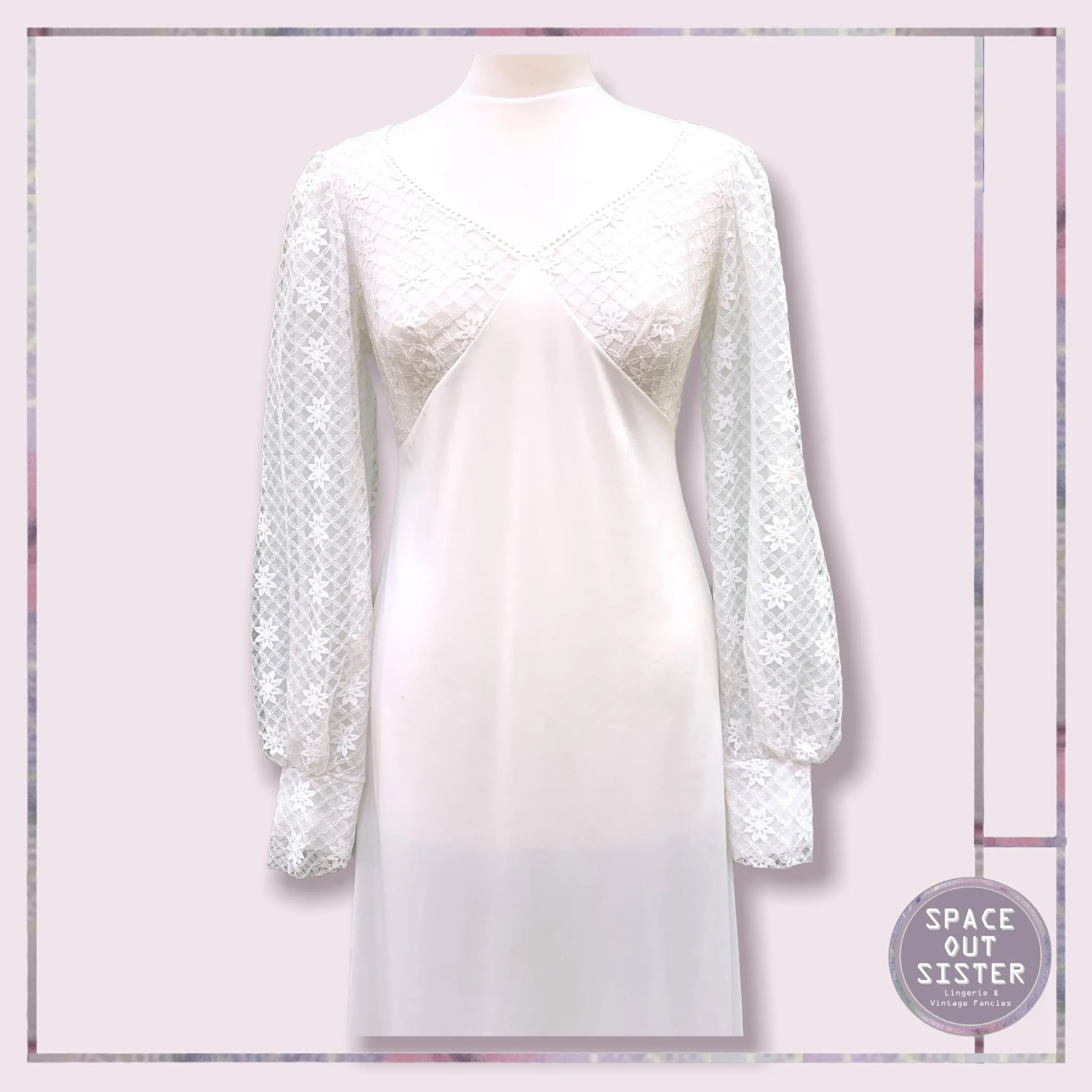 Circa 1970s Sortelege Nightdress