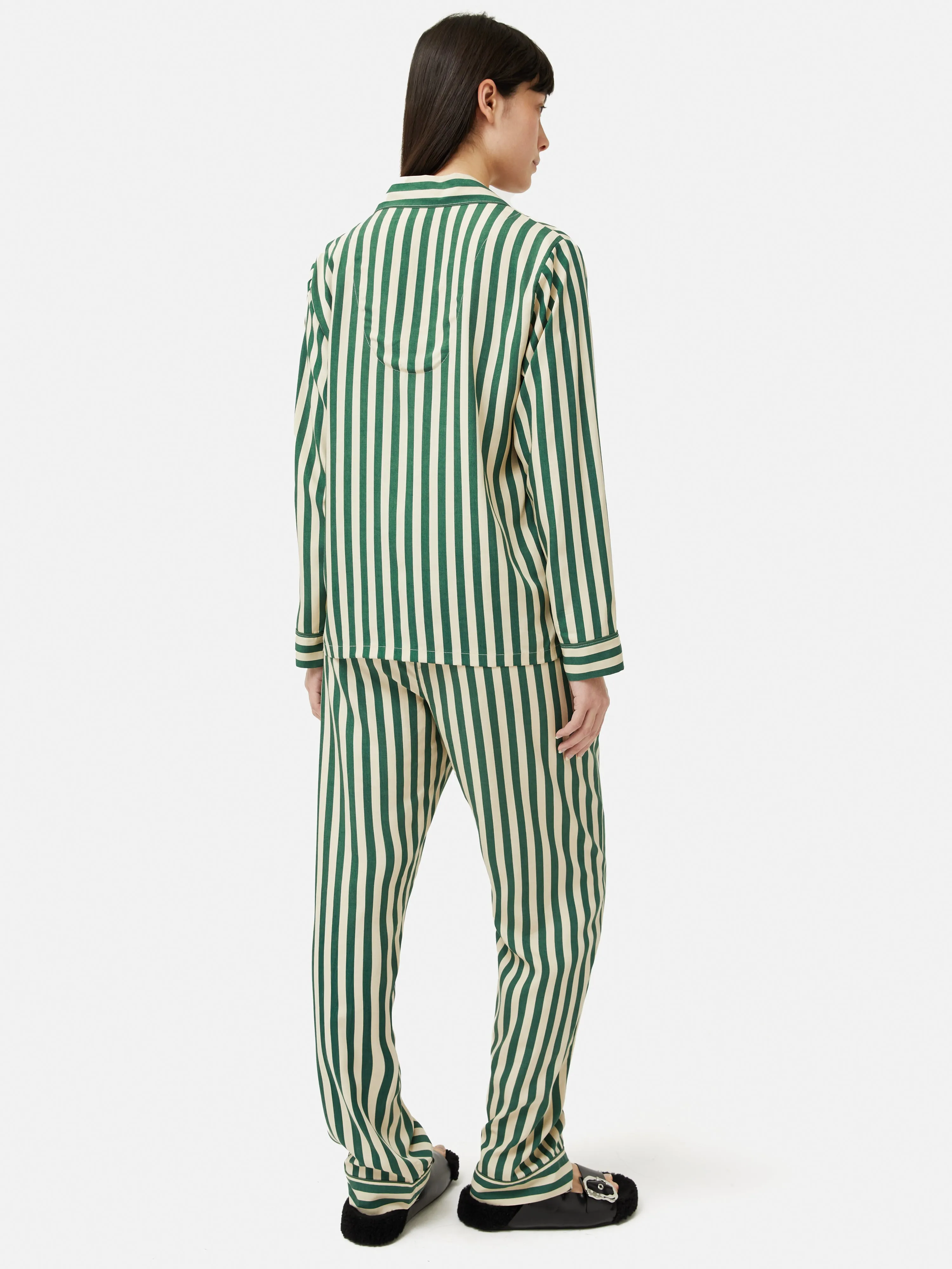 Classic Stripe Pyjama | Green