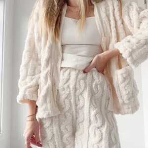Cozy Fleece Pajama Set