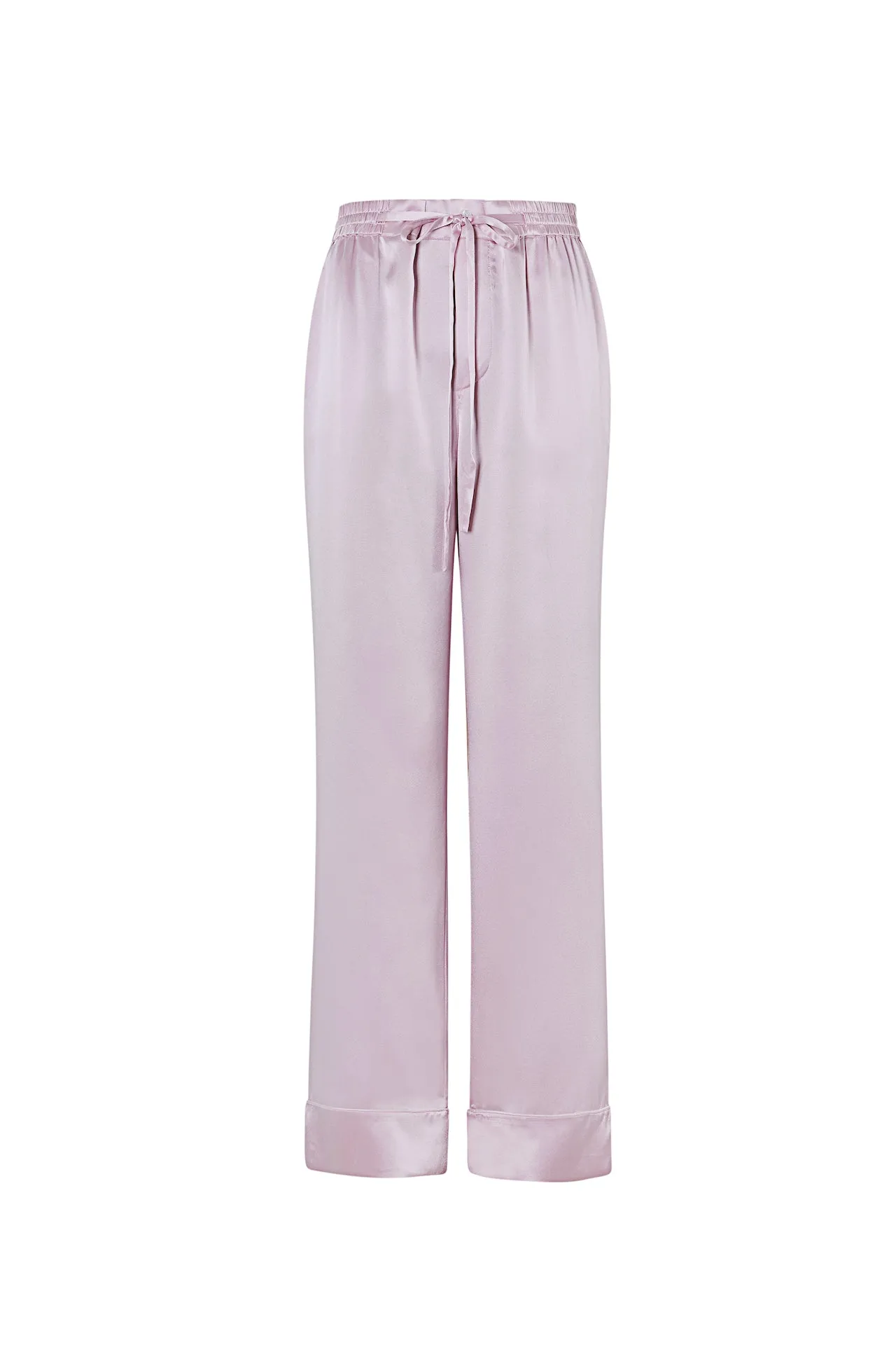 Dusty Nude Pink Silk Pyjama Set