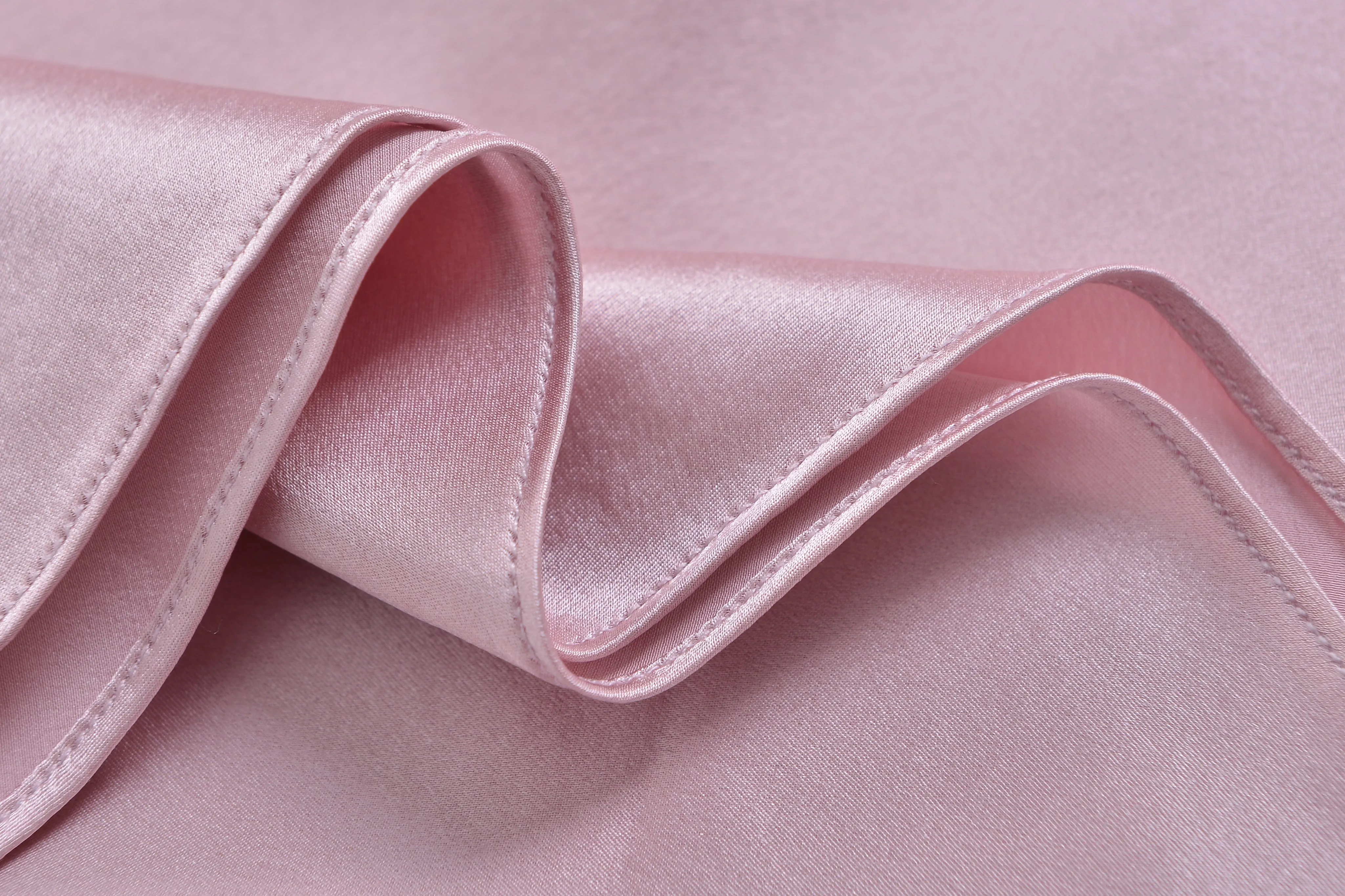 Dusty Nude Pink Silk Pyjama Set