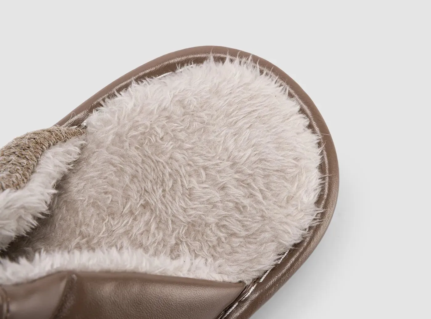 FitVille Men's Cozy Winter Fleece Slippers