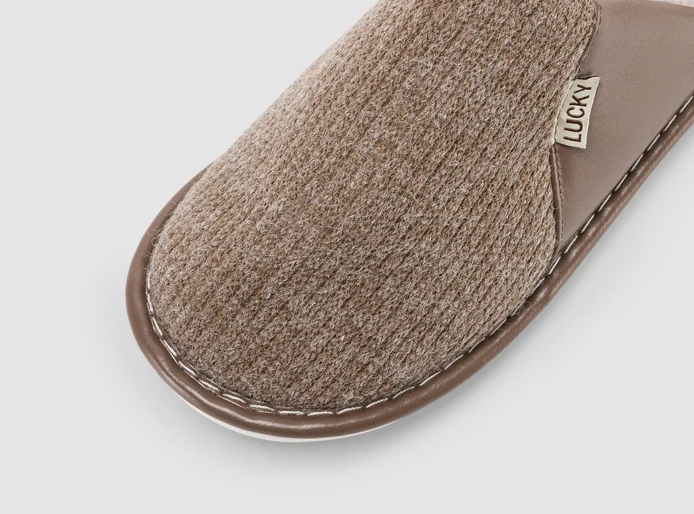 FitVille Men's Cozy Winter Fleece Slippers