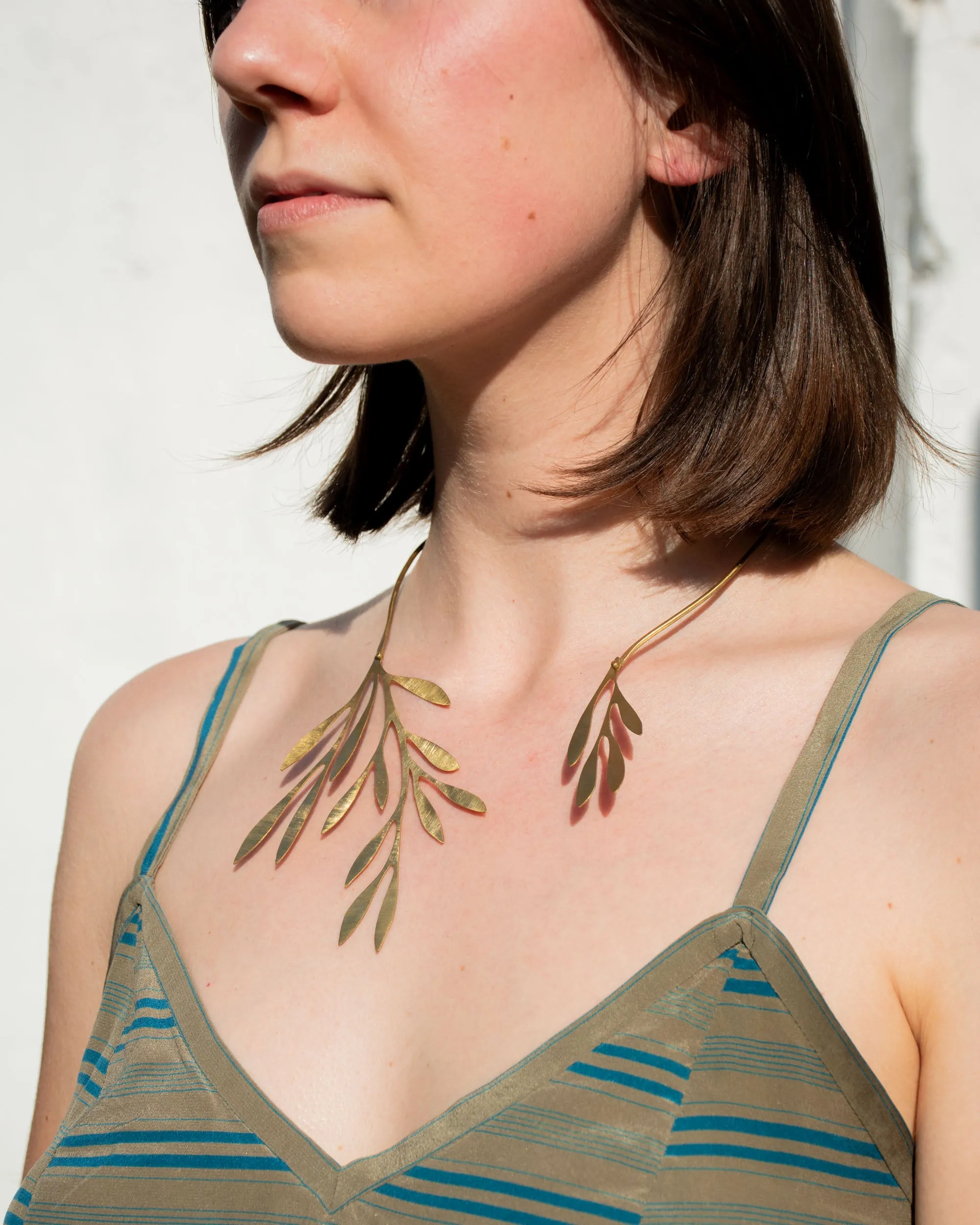 Flora statement necklace