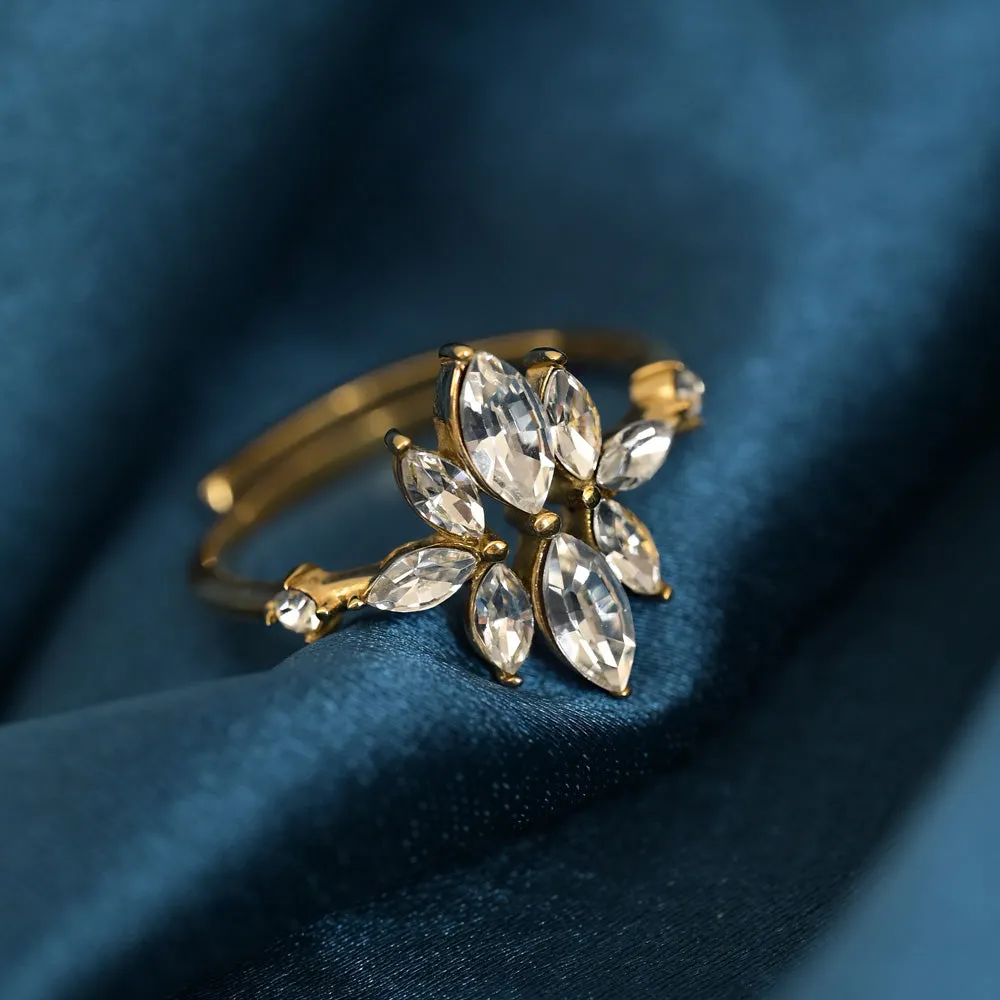 Floral Radiance Ring