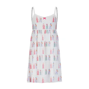 GIRLS BABYDOLL GOWN Fairy Princess Print