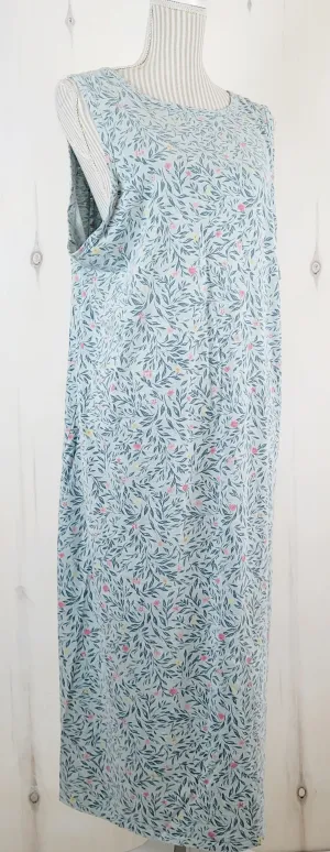 GREEN FLORAL NIGHTGOWN LADIES 2XL PRE-LOVED