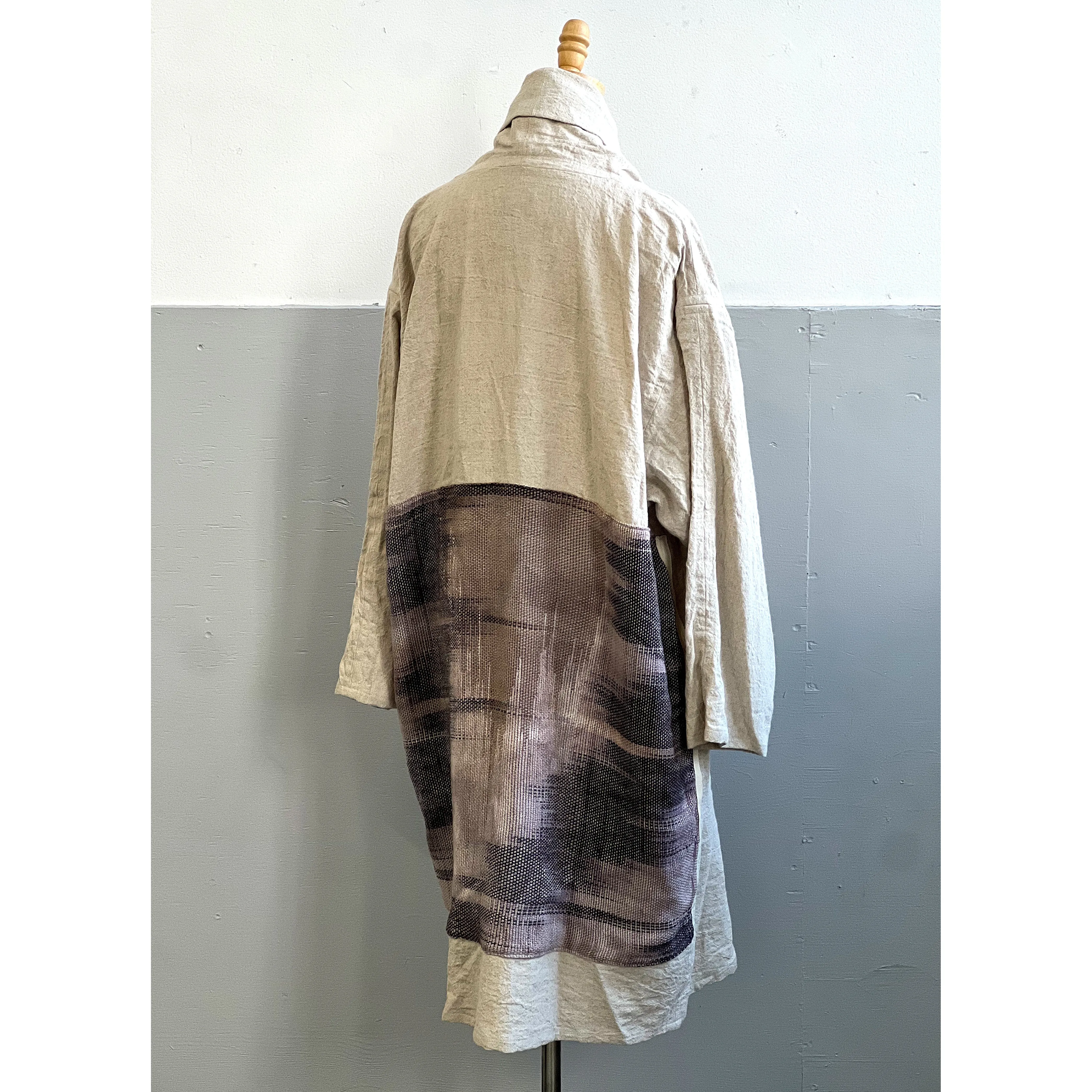 Handwoven Zen Robe Ivory