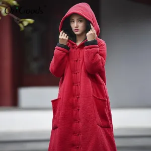 Hooded retro witch robe
