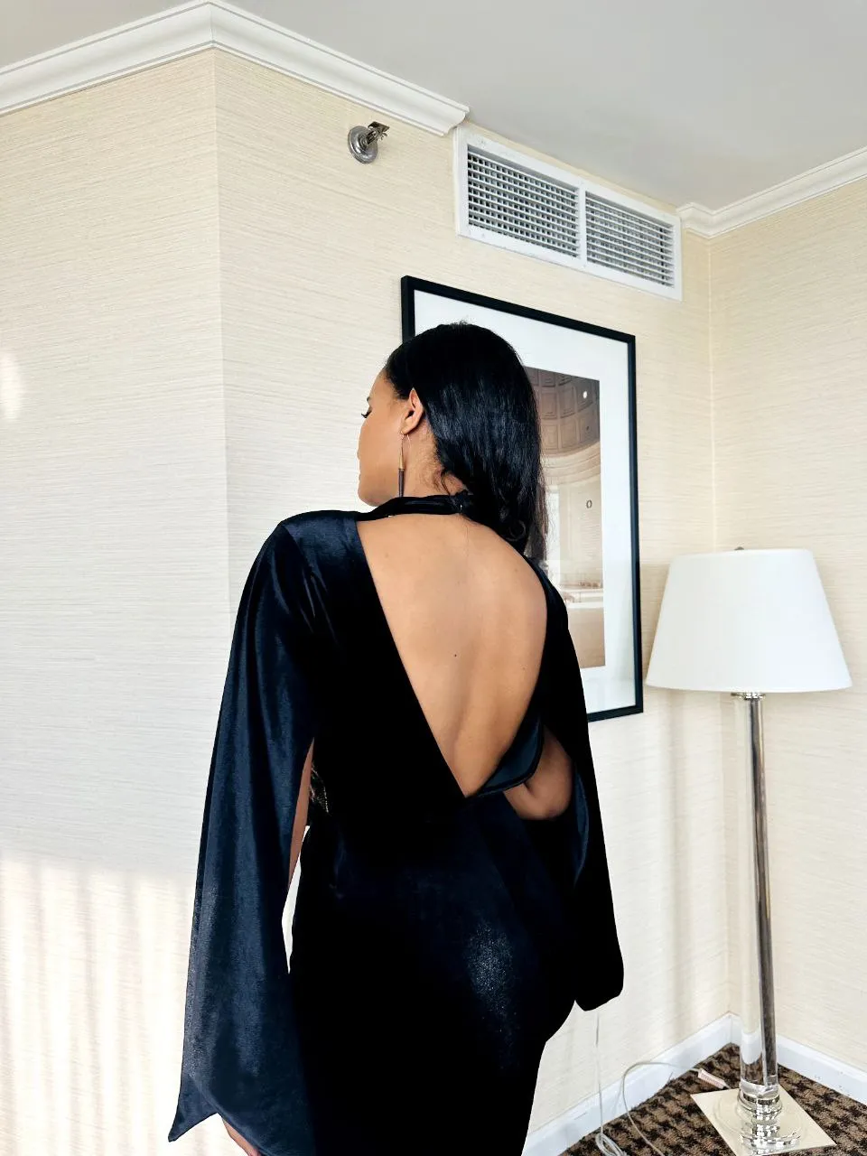 Kesanet Black Dress