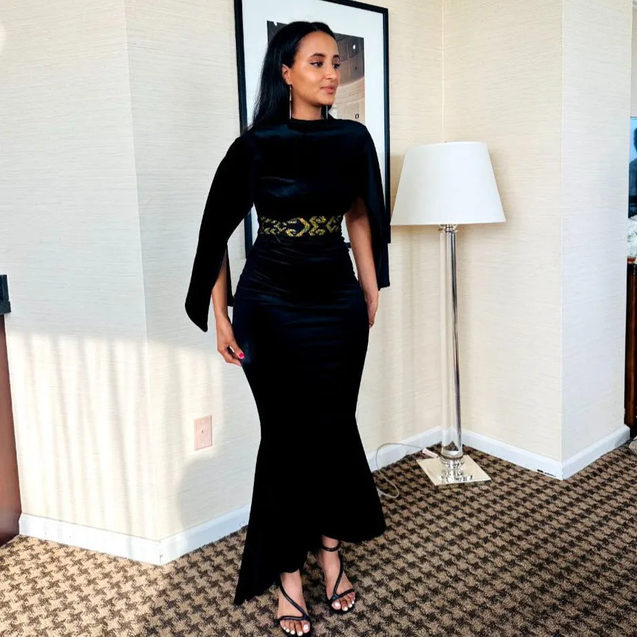 Kesanet Black Dress