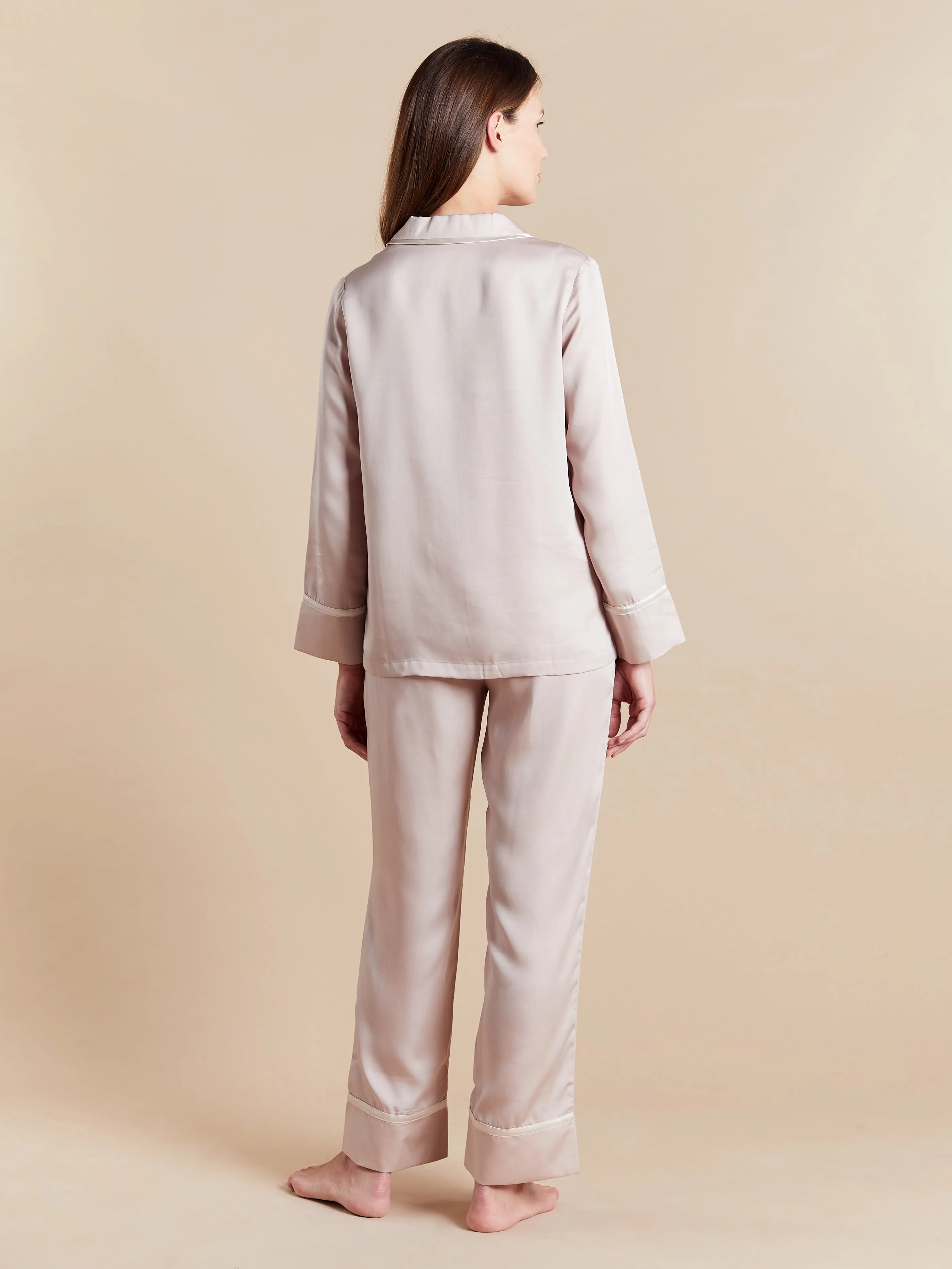 Ladies Satin Pyjamas - Artemis