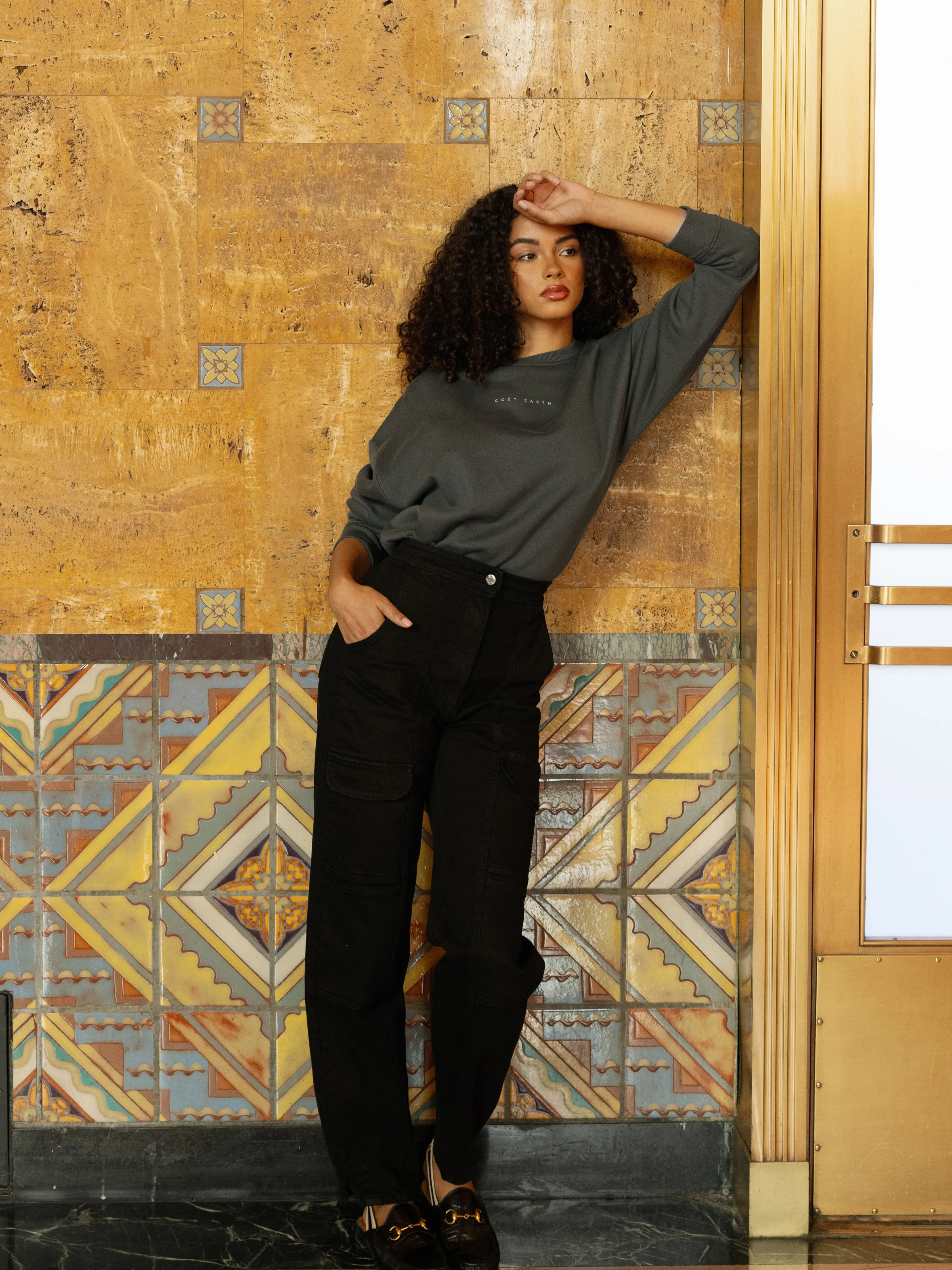 Last Chance Women's CityScape Crewneck