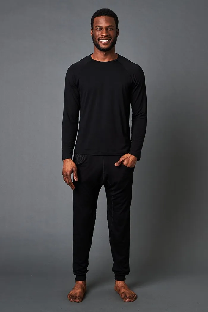 Lounge Set: Long Sleeve Shirt   Lounge Pant