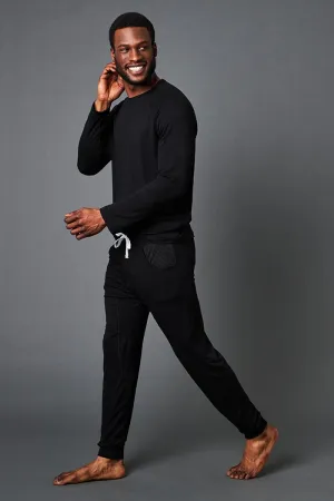 Lounge Set: Long Sleeve Shirt   Lounge Pant