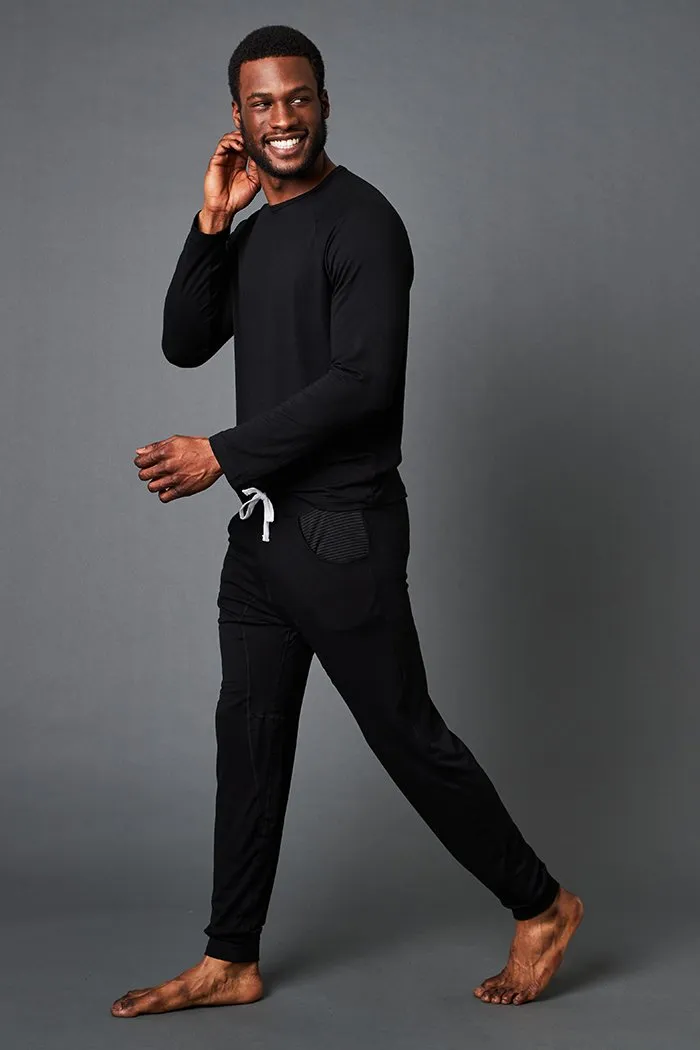 Lounge Set: Long Sleeve Shirt   Lounge Pant