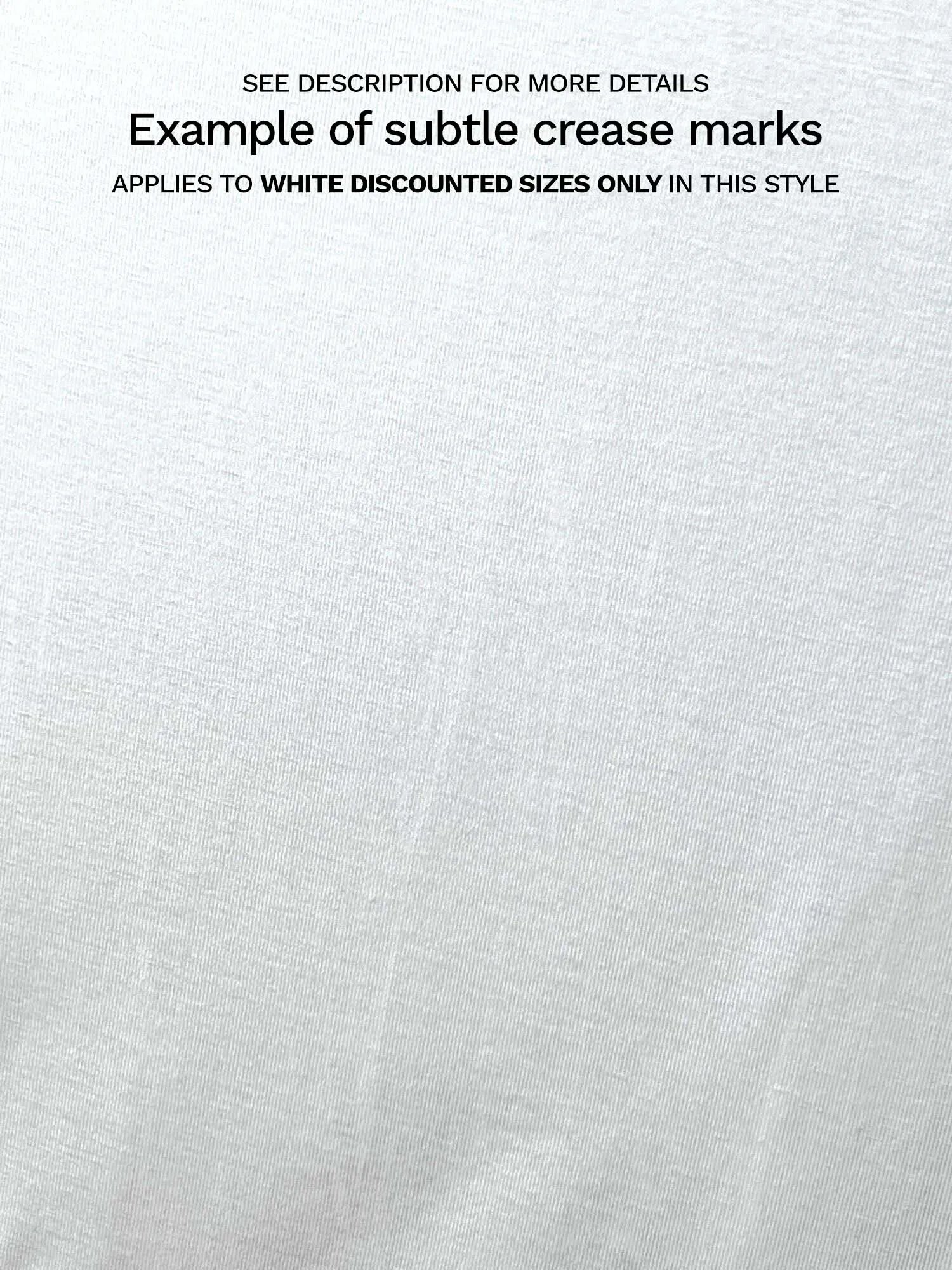 Melody side knot top - WHITE (Fabric irregularities) - FINAL SALE