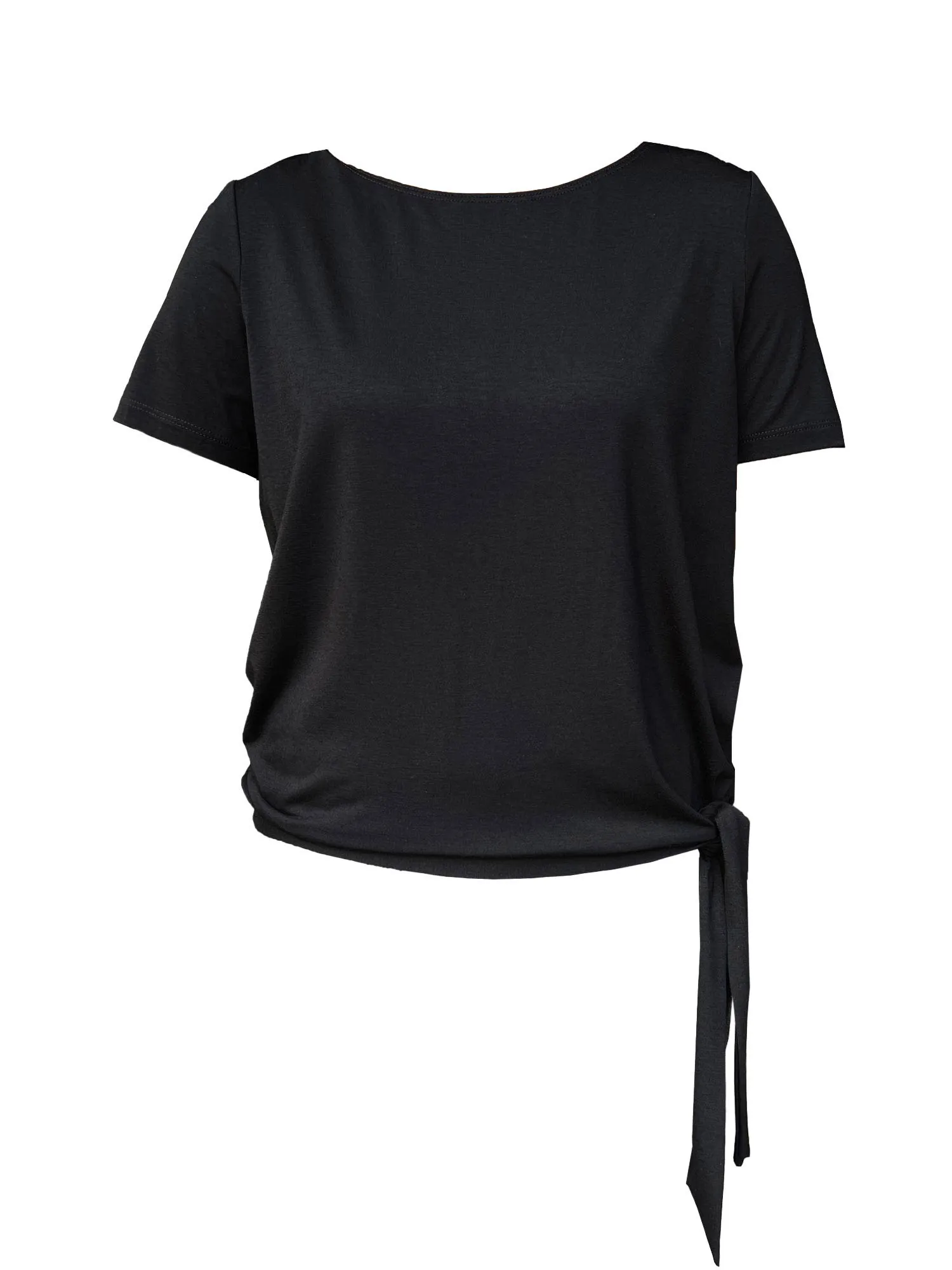 Melody side knot top - WHITE (Fabric irregularities) - FINAL SALE