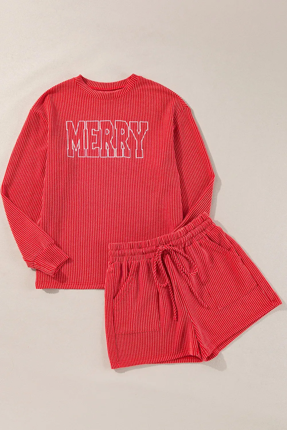 MERRY Shorts Lounge Set