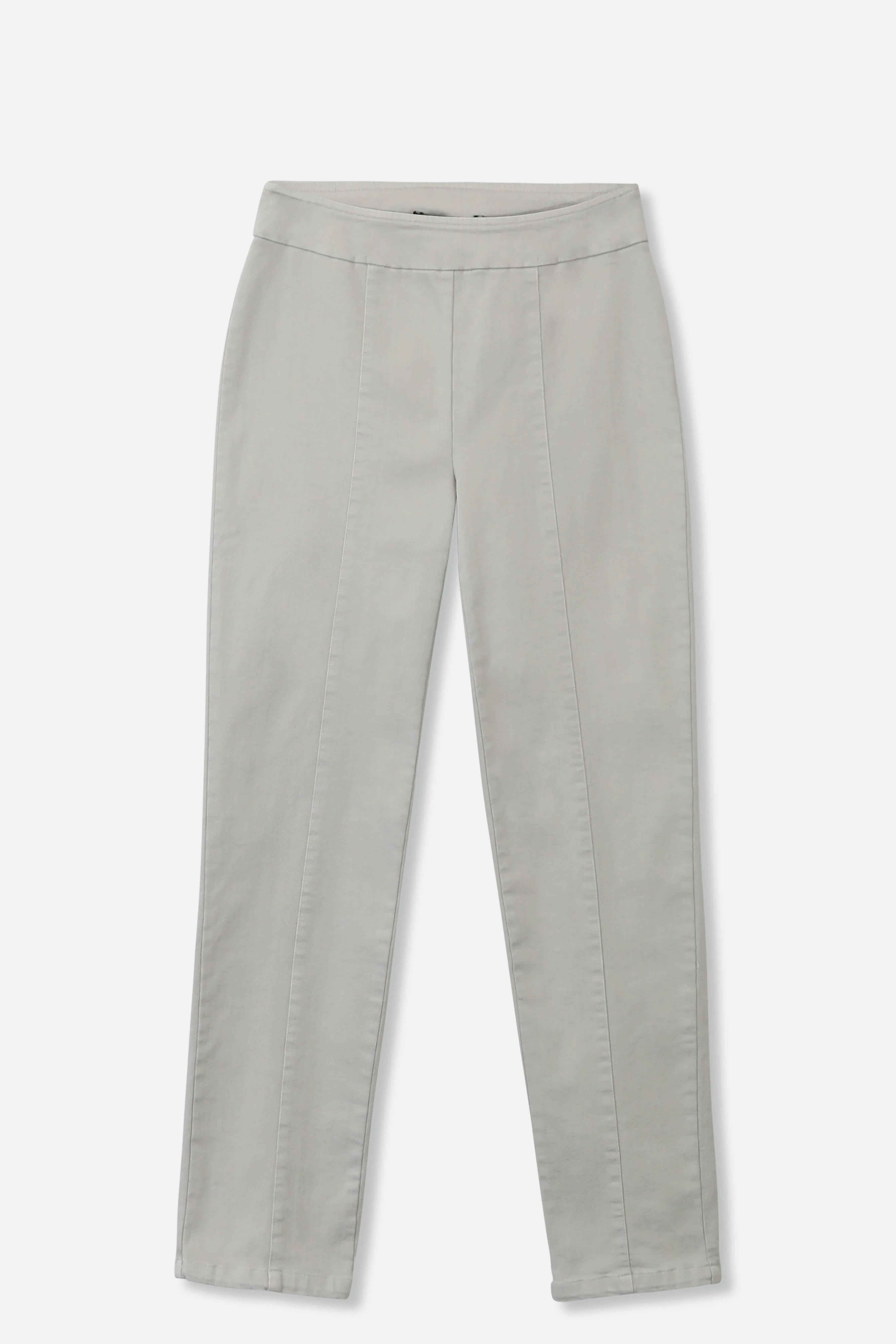 PALLAS BACK SLIT PANT IN GARMENT DYED ITALIAN STRETCH DENIM