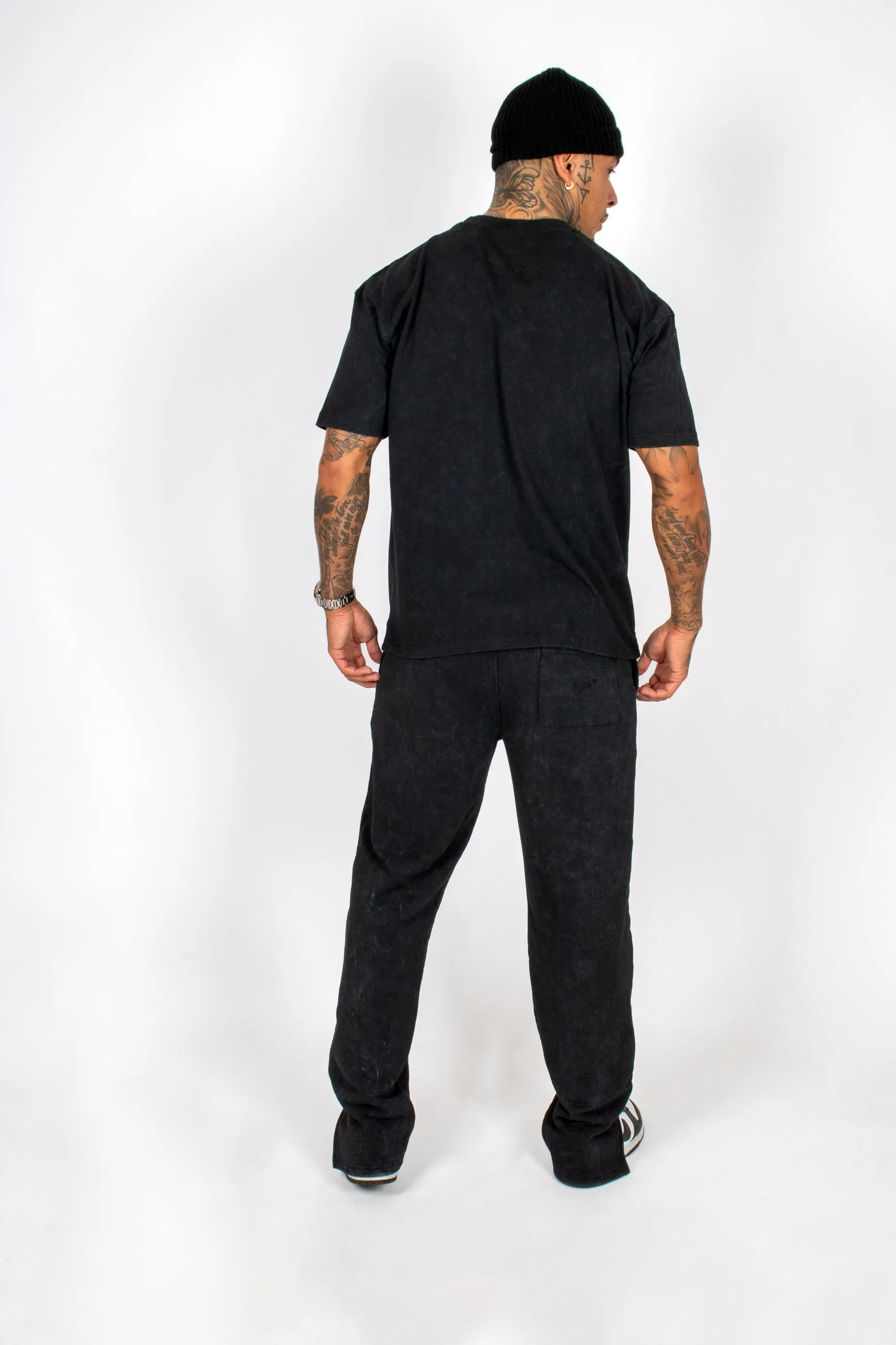 Premium Recycled Acid Black Boxy T-Shirt