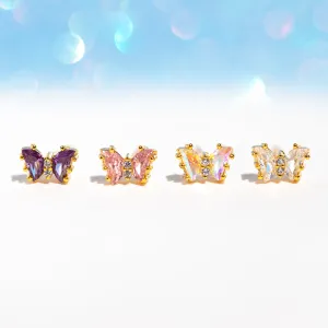 Radiant Flutter Love Stud Set