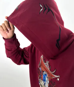 Ryomen Sukuna "Malevolent Shrine" Embroidered Hoodie