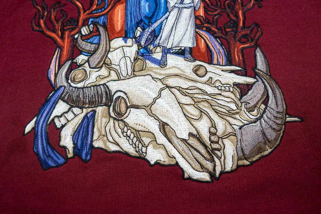 Ryomen Sukuna "Malevolent Shrine" Embroidered Hoodie
