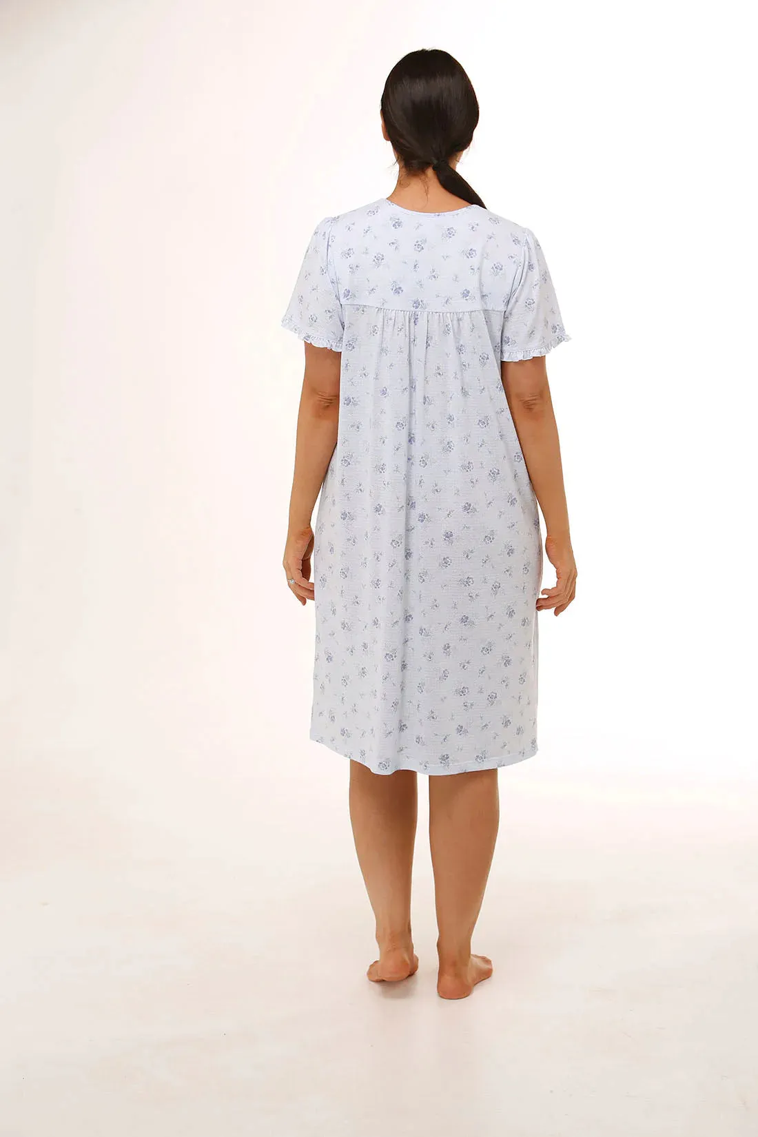 Short Sleeve Carnation Nightie