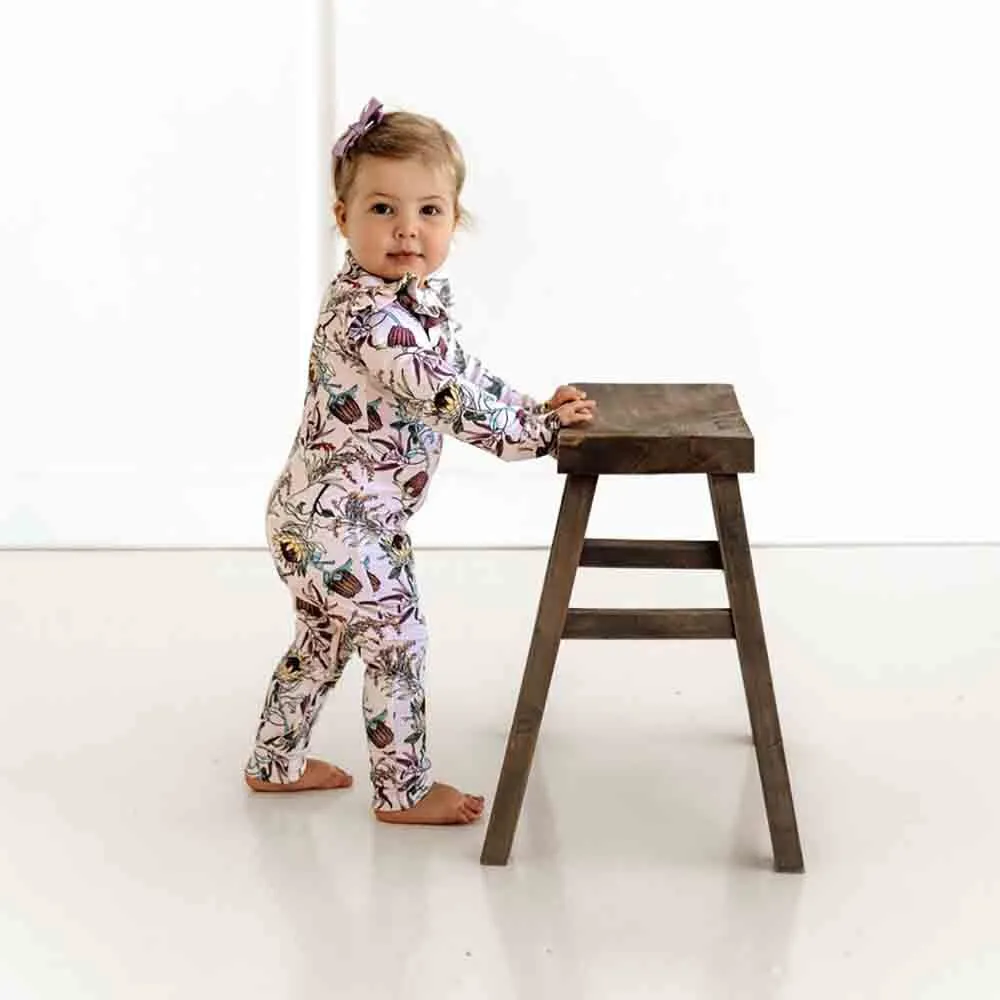 Snuggle Hunny Banksia Organic Growsuit