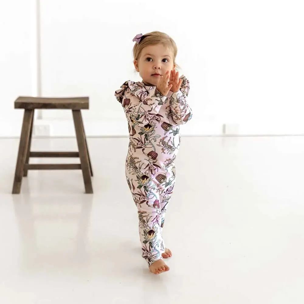 Snuggle Hunny Banksia Organic Growsuit