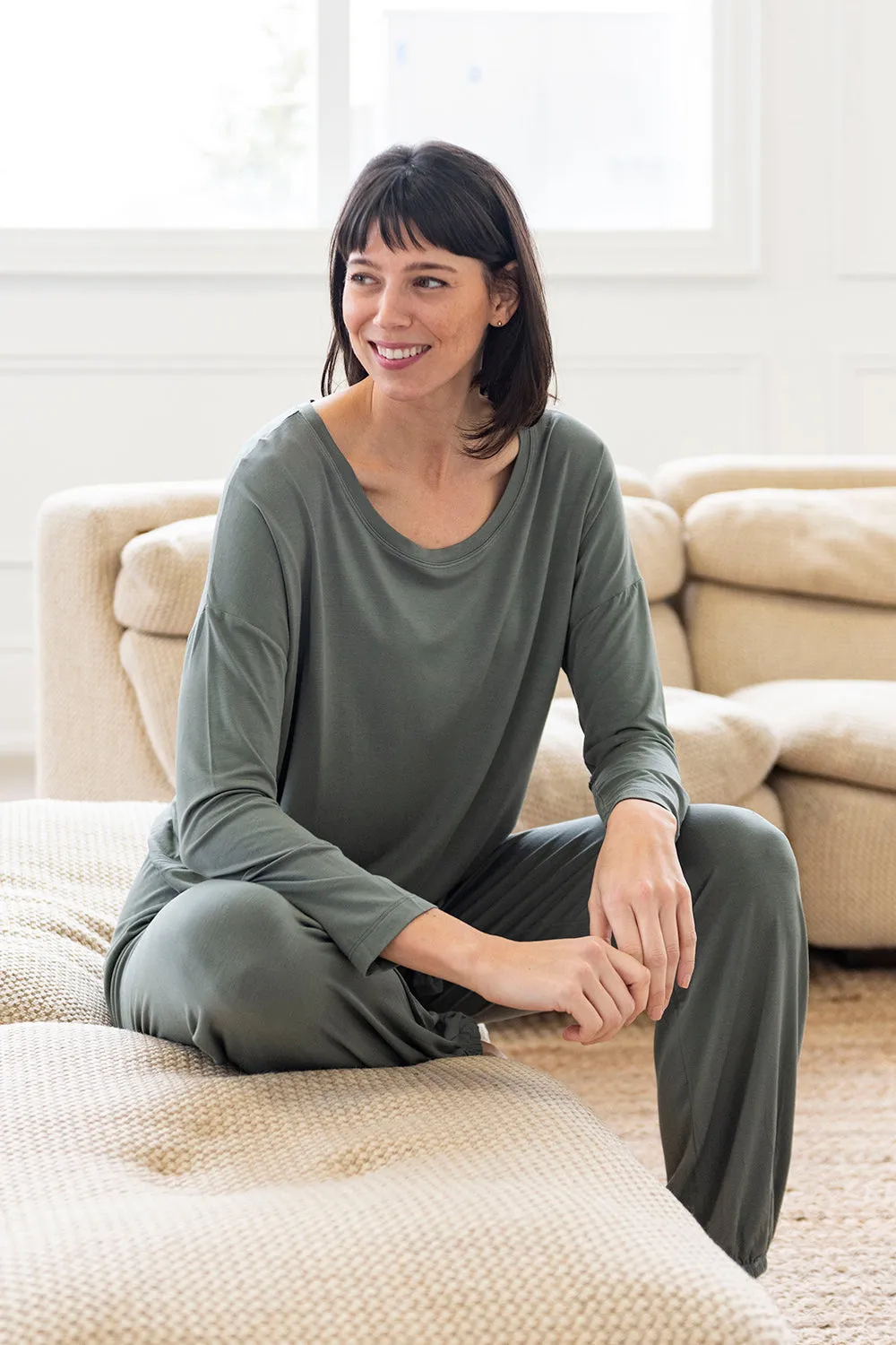 Snuggle-Up Bamboo Lounge Set - Seagrass