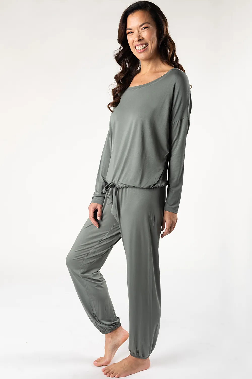 Snuggle-Up Bamboo Lounge Set - Seagrass