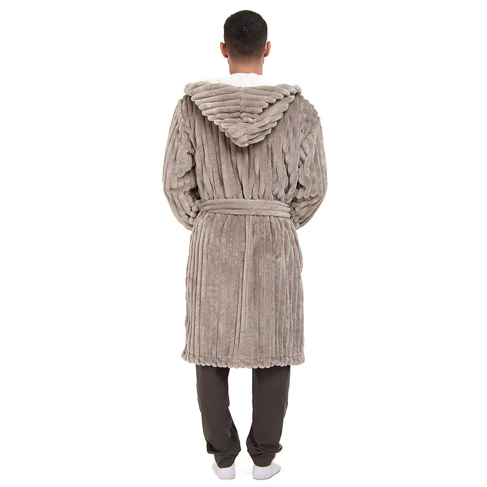 Snuggs Blanket Robe Engraved Lines Cafe