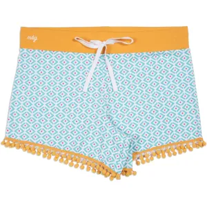 Sporty Girl Blue Ladies Lounge Shorts