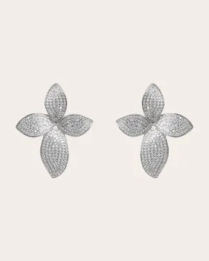 The May earrings - silver plated