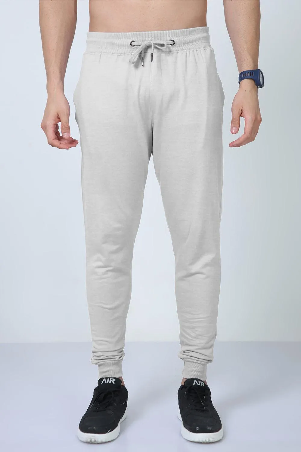 Unisex Plain Cotton Joggers - Comfortable & Breathable